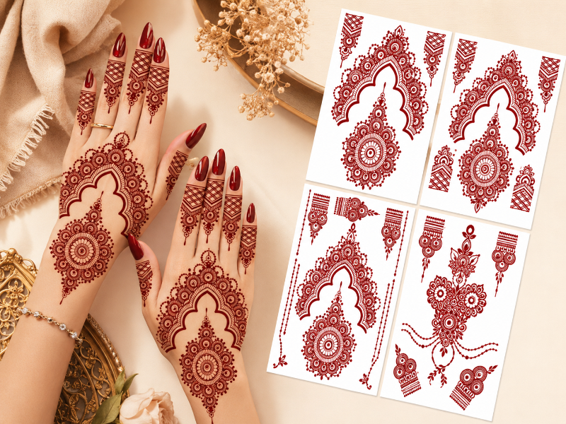 Henna Stencils